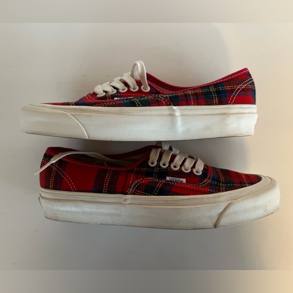 Vans Authentic 44 Dx Anaheim Factory Pendleton Tartan M 7.5 - Picture 7 of 11